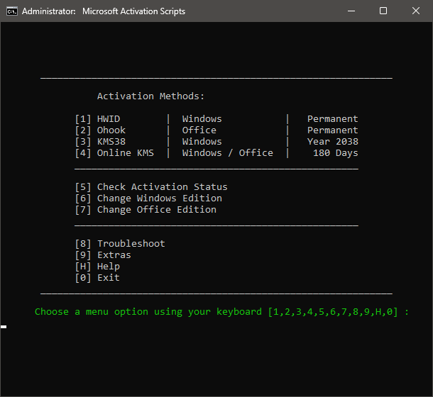 Windows and Office AIO Activation Script v2.6